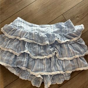 Altar'd State Blue and White Striped Mini Skirt Willing to accept offers!!!